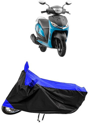 MMSSTAR Waterproof Two Wheeler Cover for Yamaha(Alpha BS6, Blue)