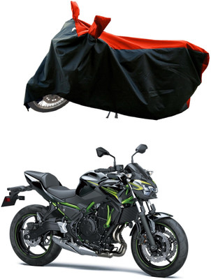 DeepShakshi AUTOMOTIVE Waterproof Two Wheeler Cover for Kawasaki(Z650, Red)