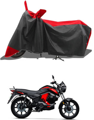 RAQTRO Waterproof Two Wheeler Cover for Revolt(Motors E-Bike, Red, Black)
