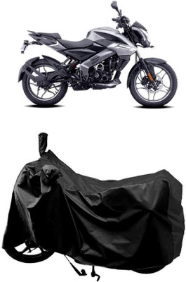 AutoKick Two Wheeler Cover for Bajaj(Pulsar NS125, Black)