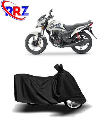 RRZ Waterproof Two Wheeler Cover for Honda(CB Shine SP, Black)