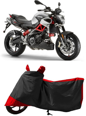 GROFATIK Two Wheeler Cover for Aprilia(Dorsoduro 900, Red)