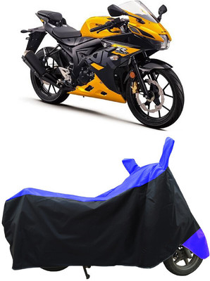 Coxtor Waterproof Two Wheeler Cover for Suzuki(GSX R150, Blue)