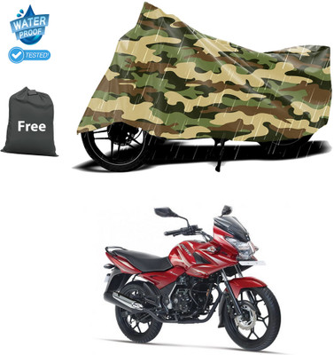 CODOKI Waterproof Two Wheeler Cover for Bajaj(Discover 150 f, Yellow)