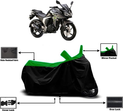 Amexride Two Wheeler Cover for Yamaha(Fazer-FI BS6, Green)