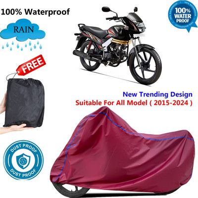 OliverX Waterproof Two Wheeler Cover for Mahindra(Centuro XT, Maroon)