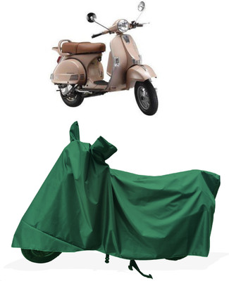 Tricway Two Wheeler Cover for LML(Star Euro 150, Green)