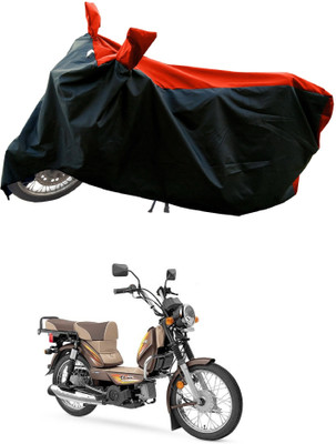 AESTRYD Two Wheeler Cover for TVS(XL 100 Heavy Duty BS6, Red)