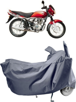 Amexride Two Wheeler Cover for Bajaj(Wind 125, Grey)