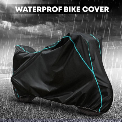 xodi Waterproof Two Wheeler Cover for TVS(Apache RTR 160 4V, Black, Blue, Multicolor)