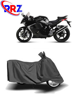 RRZ Waterproof Two Wheeler Cover for Hyosung(GT250R, Grey)
