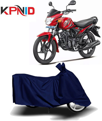 KPNID Waterproof Two Wheeler Cover for Suzuki(Hayate, Blue)