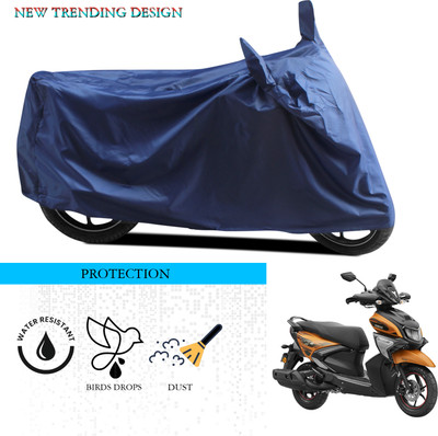 ANTHUB Waterproof Two Wheeler Cover for Yamaha(Ray-ZR 125FI, Blue)