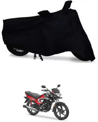 DeepShakshi AUTOMOTIVE Waterproof Two Wheeler Cover for Honda(Dream Yuga, Black)