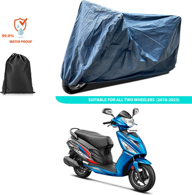 PAGORA Waterproof Two Wheeler Cover for Hero(Maestro Electric, Blue)
