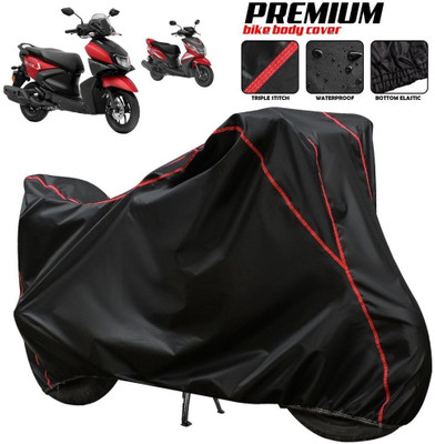 xodi Waterproof Two Wheeler Cover for Yamaha(RayZR 125, Black, Red, Multicolor)