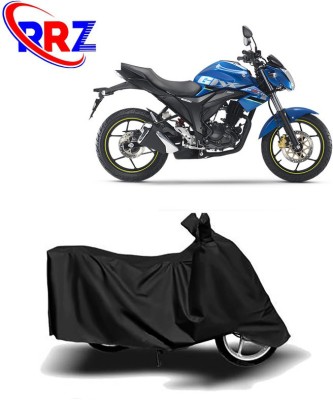 RRZ Waterproof Two Wheeler Cover for Suzuki(Gixxer 250, Black)