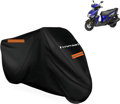 Horseyaart Waterproof Two Wheeler Cover for Yamaha(RayZR 125, Black)