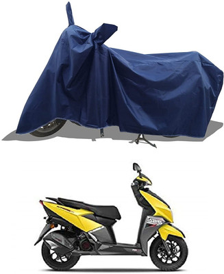 KEDIT Two Wheeler Cover for TVS(Blue)