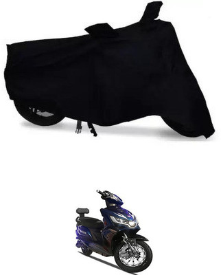 ENTIRELY ELITE Waterproof Two Wheeler Cover for Okinawa(i-Praise, Black)