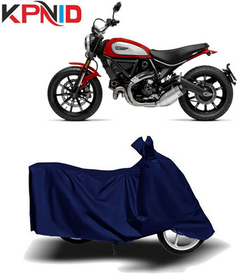KPNID Waterproof Two Wheeler Cover for Ducati(Scrambler Icon, Blue)