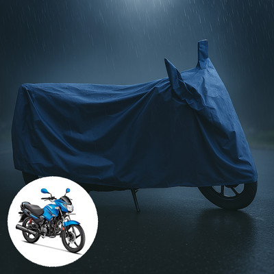 CODOKI Waterproof Two Wheeler Cover for Hero(Glamour FI, Blue)