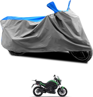 PAGORA Waterproof Two Wheeler Cover for Bajaj(Dominar, Grey, Blue)