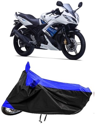 Mdstar Two Wheeler Cover for Yamaha(YZF-R15 V2, Blue)