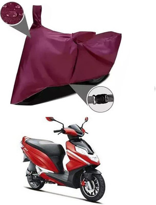 KEDIT Two Wheeler Cover for Hero(Dare, Maroon)