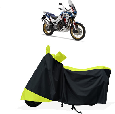 Tricway Two Wheeler Cover for Honda(CRF1000L Africa Twin, Yellow)