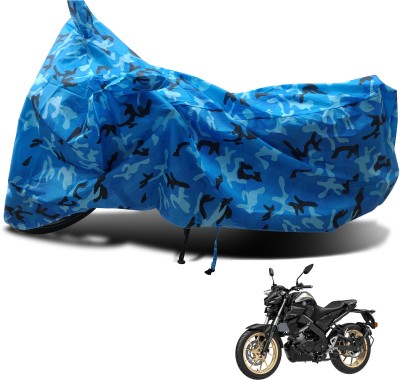 Euro Care Waterproof Two Wheeler Cover for Yamaha(MT-15, Blue)