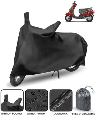 HMS Two Wheeler Cover for Honda(Activa 4G, Black)