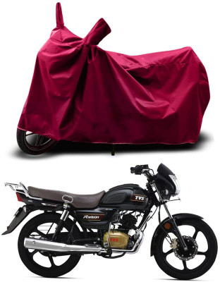 KEDIT Two Wheeler Cover for Universal For Bike(Radeon, Maroon)