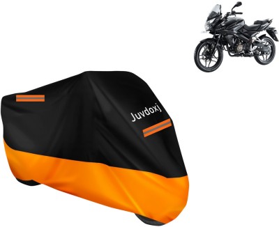 Juvdoxj Waterproof Two Wheeler Cover for Bajaj(Pulsar AS 150, Orange)