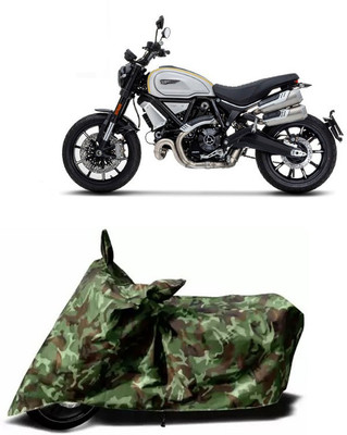 KPIND Waterproof Two Wheeler Cover for Ducati(Scrambler 1100, Multicolor)
