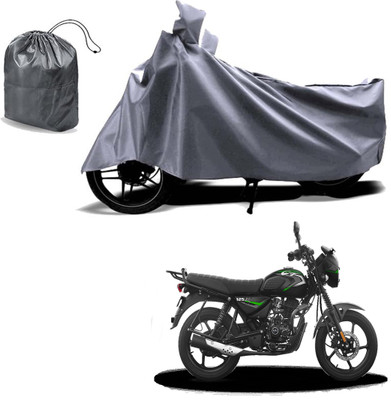 Autoinnovation Waterproof Two Wheeler Cover for Bajaj(CT 125X, Grey)