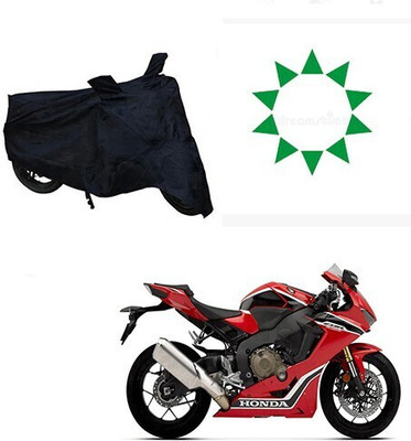 DeepShakshi AUTOMOTIVE Waterproof Two Wheeler Cover for Honda(CBR 1000RR, Black)