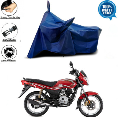 WMIZEXA Waterproof Two Wheeler Cover for Universal For Bike(Platina 100 DTS-i, Blue)