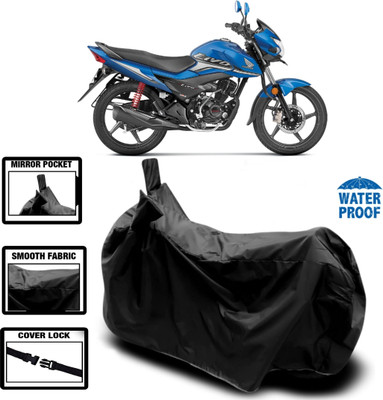 WMIZEXA Waterproof Two Wheeler Cover for Universal For Bike(Livo, Black)