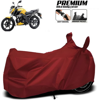 smwzxyu Waterproof Two Wheeler Cover for Universal For Bike(Maroon)