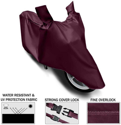 Aamaya Store Waterproof Two Wheeler Cover for TVS(Scooty Pep+, Maroon)