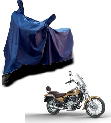 KEDIT Two Wheeler Cover for Bajaj(Avenger 160 Street, Blue)