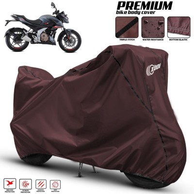 OliverX Waterproof Two Wheeler Cover for Bajaj(Pulsar N160, Maroon, Black)