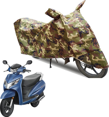 SS FOR YOUR SMART NEEDS Waterproof Two Wheeler Cover for Honda(Activa 125, Green)