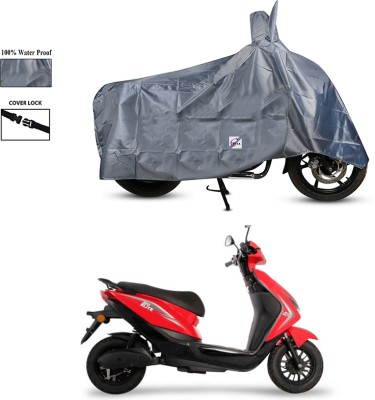 EGAL Waterproof Two Wheeler Cover for Ampere(Reo Elite, Grey)