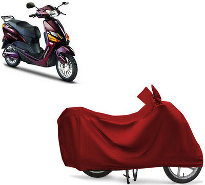 EGAL Two Wheeler Cover for Hero(Electric Optima Plus, Maroon)