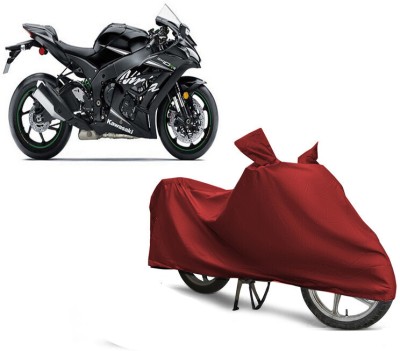 EGAL Two Wheeler Cover for Kawasaki(Ninja ZX-10R, Maroon)