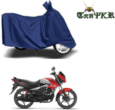 TPNYKR Waterproof Two Wheeler Cover for Hero(Passion Pro, Blue)