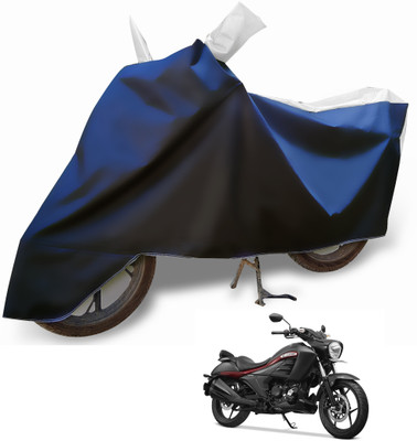 Euro Care Waterproof Two Wheeler Cover for Suzuki(Intruder 250, Silver)