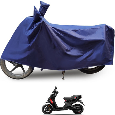 MOCKHE Two Wheeler Cover for Ather(450 X, Blue)